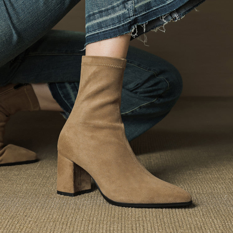 Serena Signature Suede Boot - Image 13