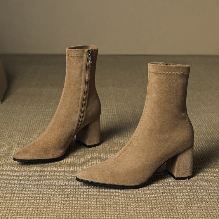 Serena Signature Suede Boot - Image 15