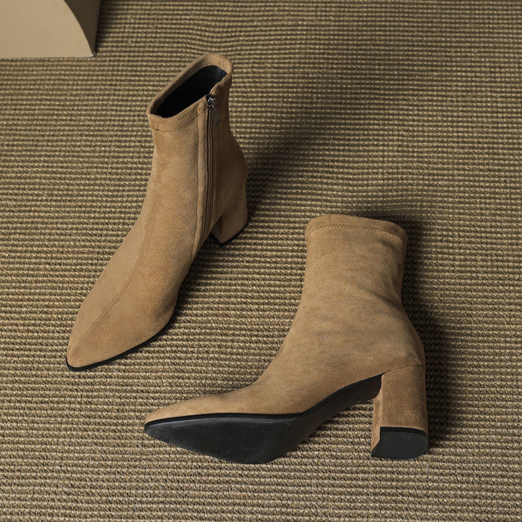 Serena Signature Suede Boot - Image 16