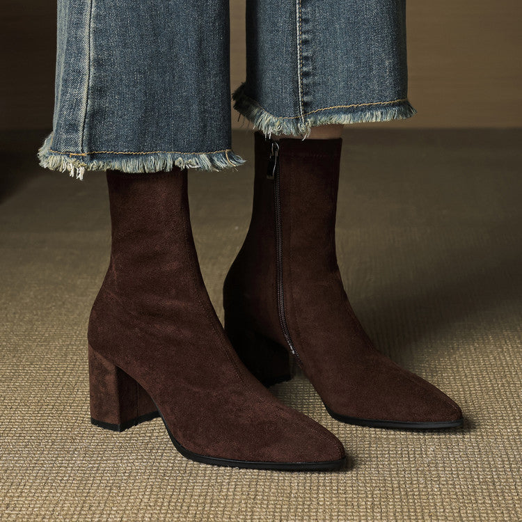 Serena Signature Suede Boot - Image 2