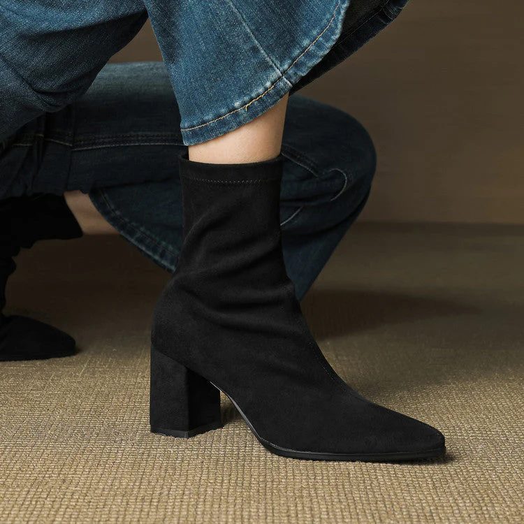 Serena Signature Suede Boot - Image 20