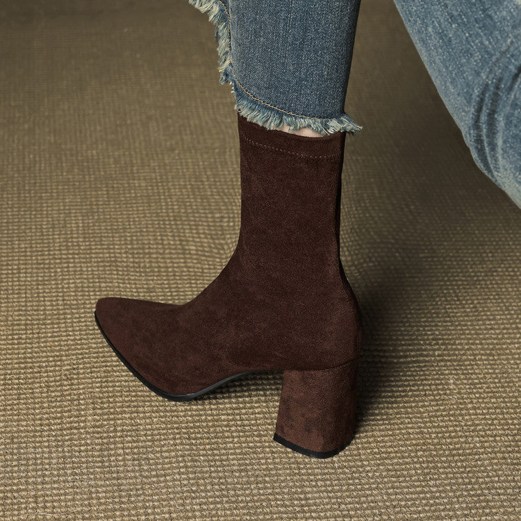 Serena Signature Suede Boot - Image 3