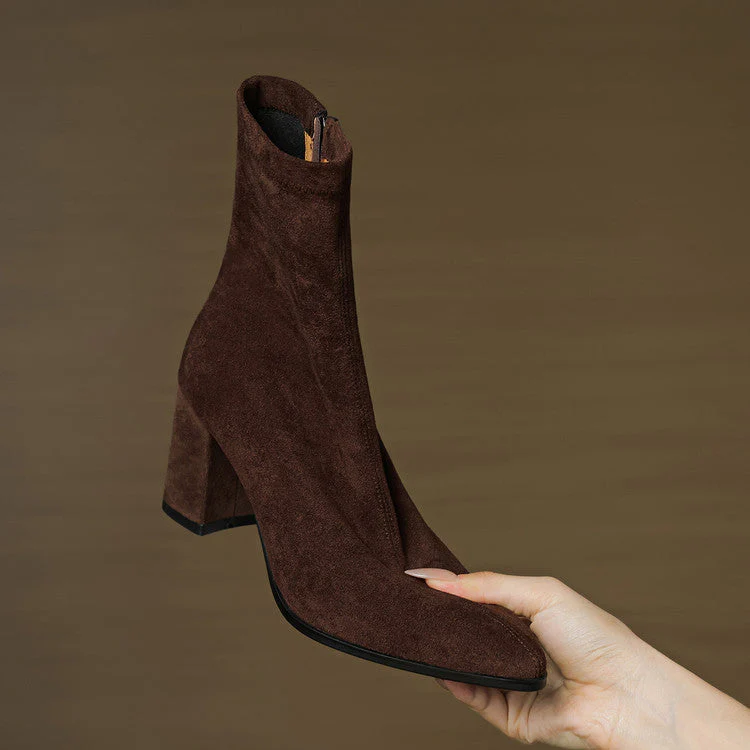Serena Signature Suede Boot - Image 5