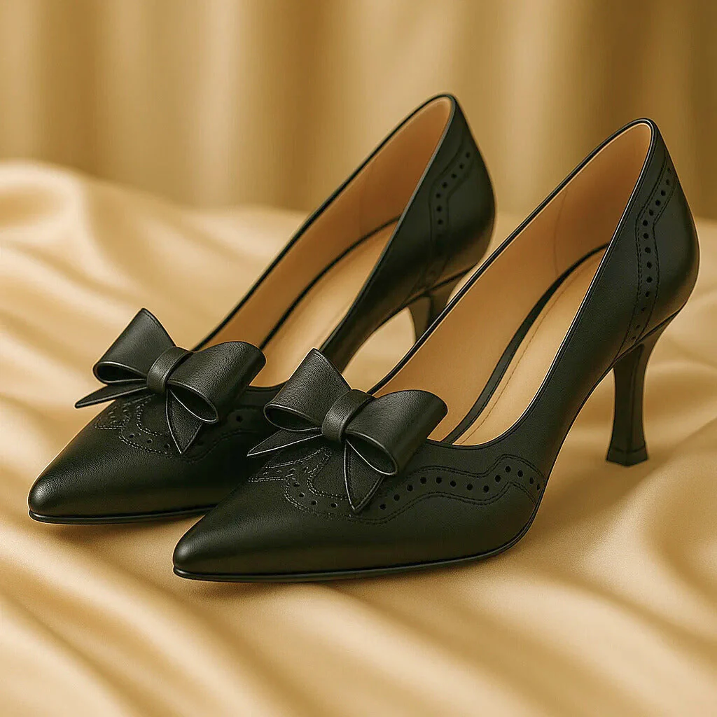 Serenia Bow Heels - Image 11