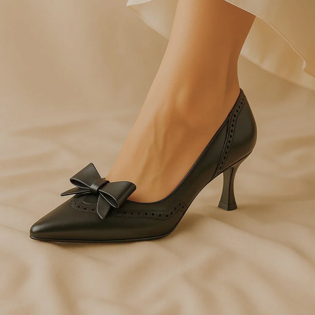Serenia Bow Heels - Image 5