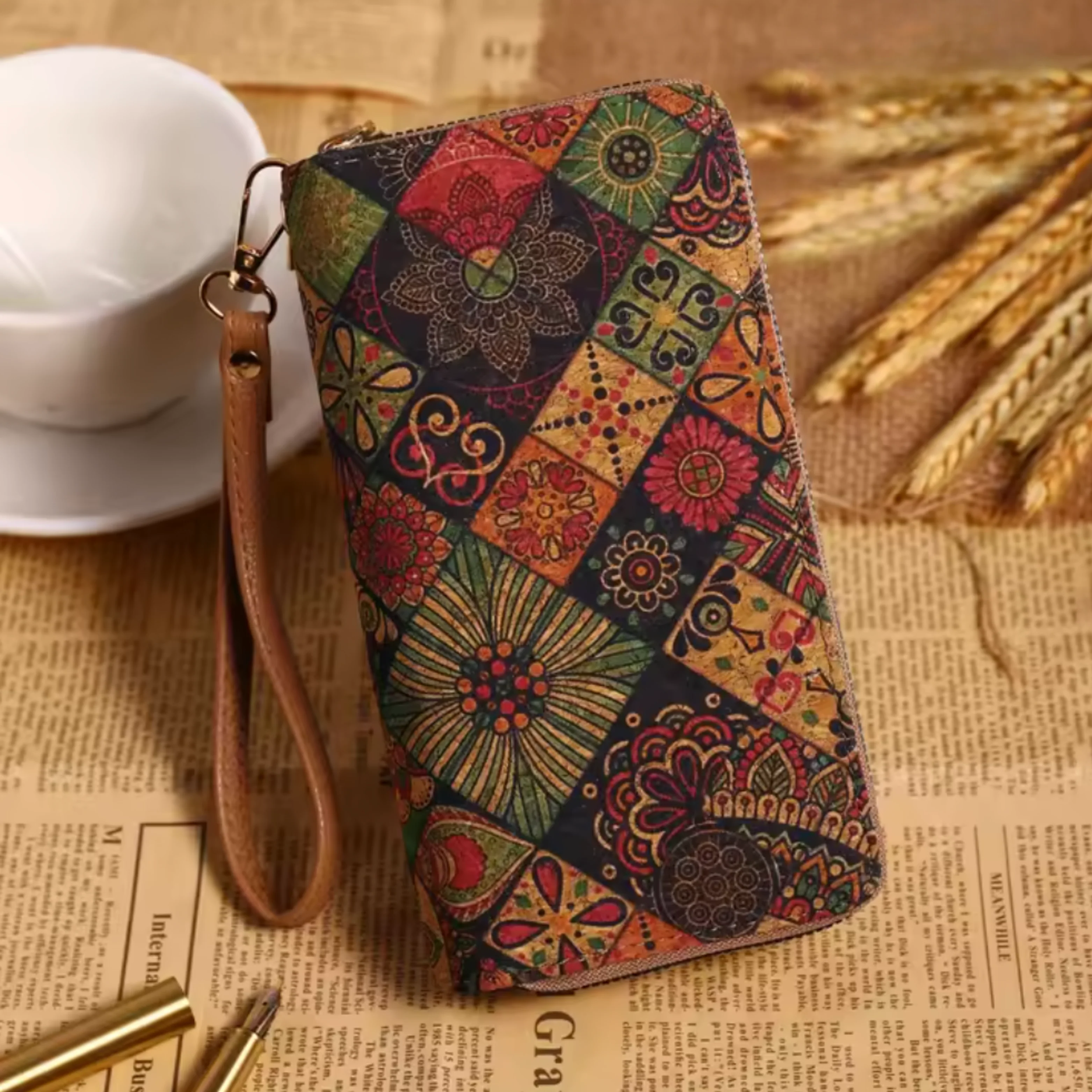 Sienna Mosaic Boho Wallet - Image 12