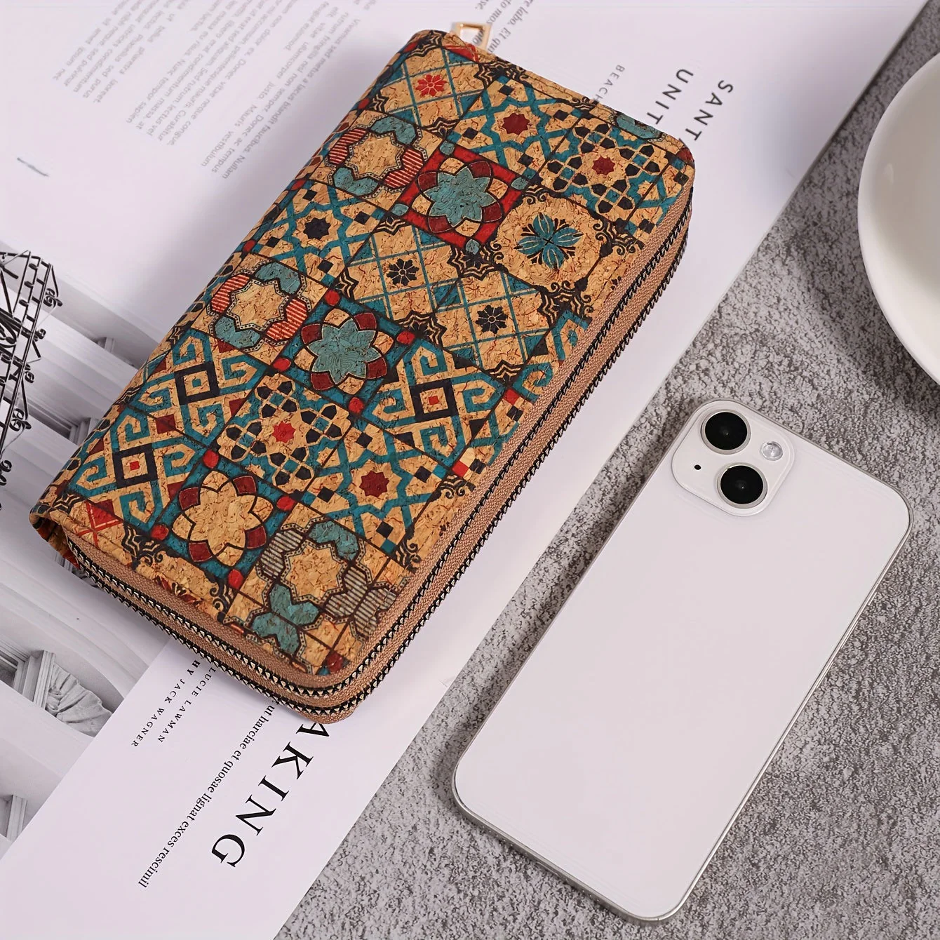 Sienna Mosaic Boho Wallet - Image 6