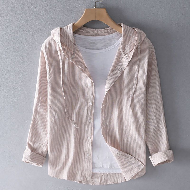 Solis Linen Hoodie - Image 4