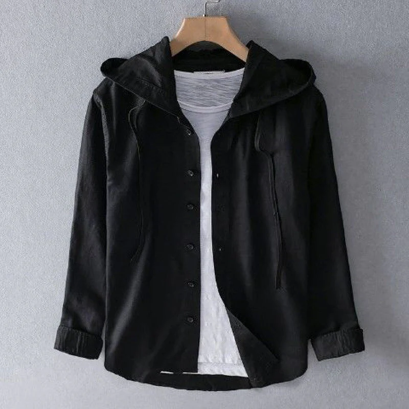 Solis Linen Hoodie - Image 5