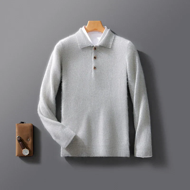 Mens' Stratford Cashmere Polo - Image 3
