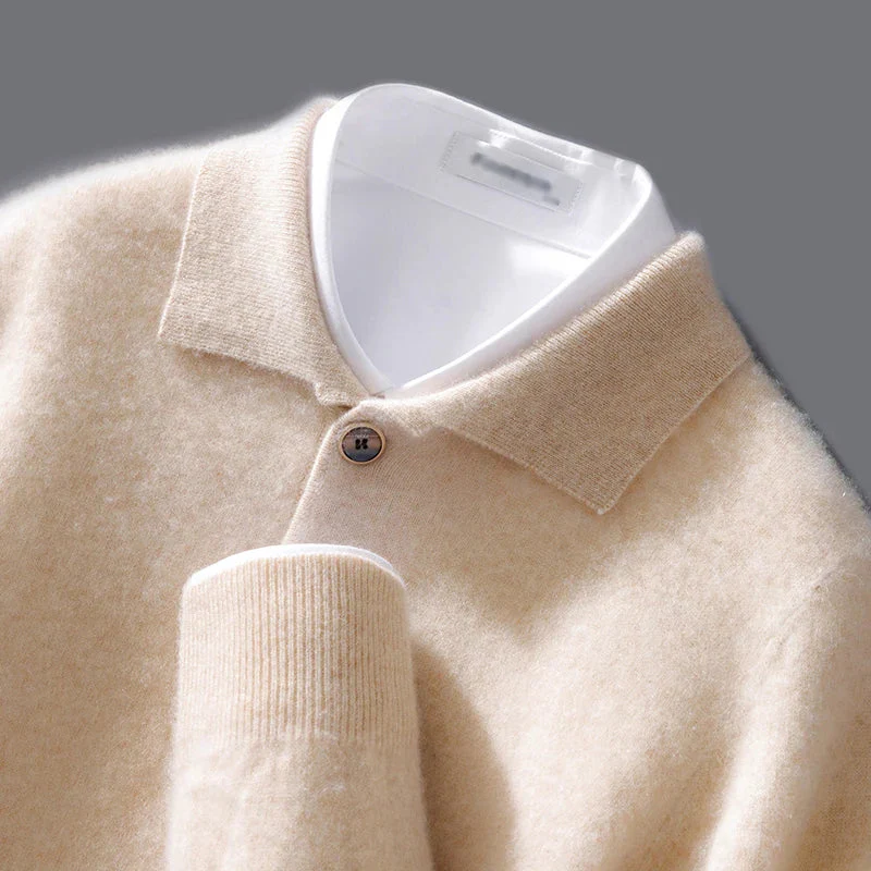 Mens' Stratford Cashmere Polo - Image 6