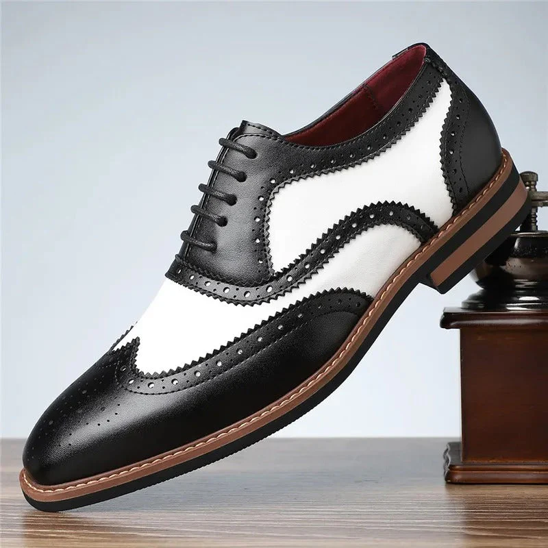 Stratford Dual-Tone Oxford Brogues - Image 2