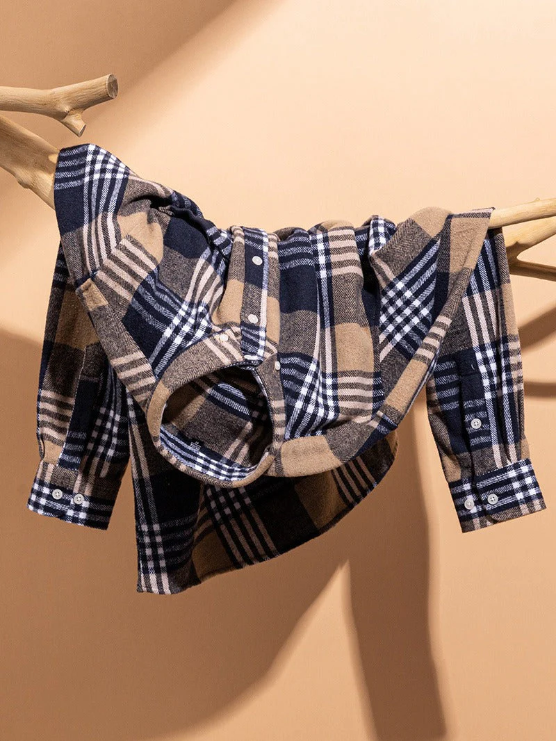 Stratford Plaid Cotton Shirt - Image 3