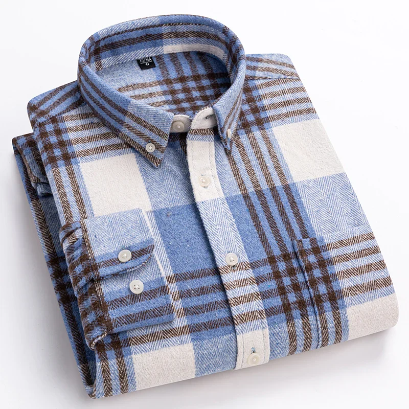 Stratford Plaid Cotton Shirt - Image 6