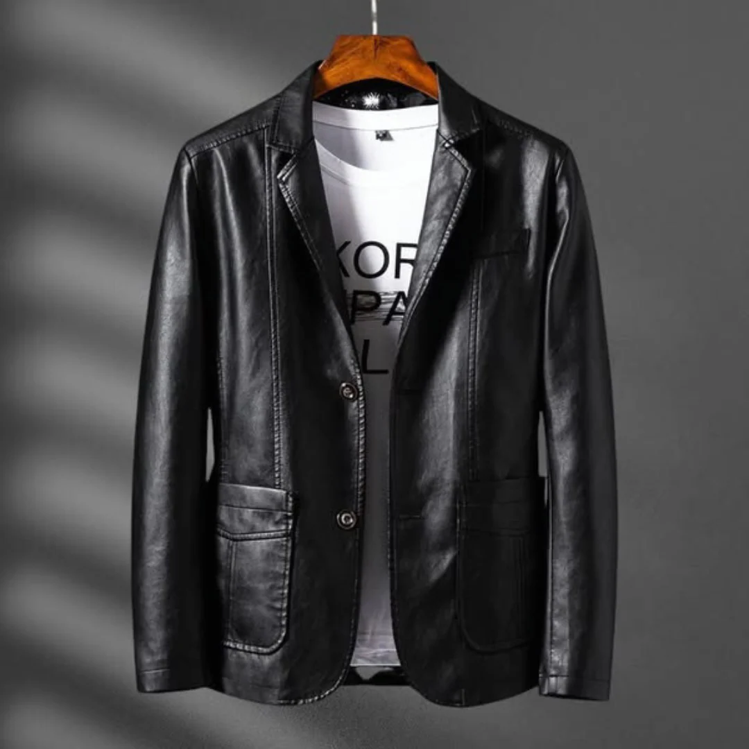 The Ashford Classic Leather Coat - Image 8