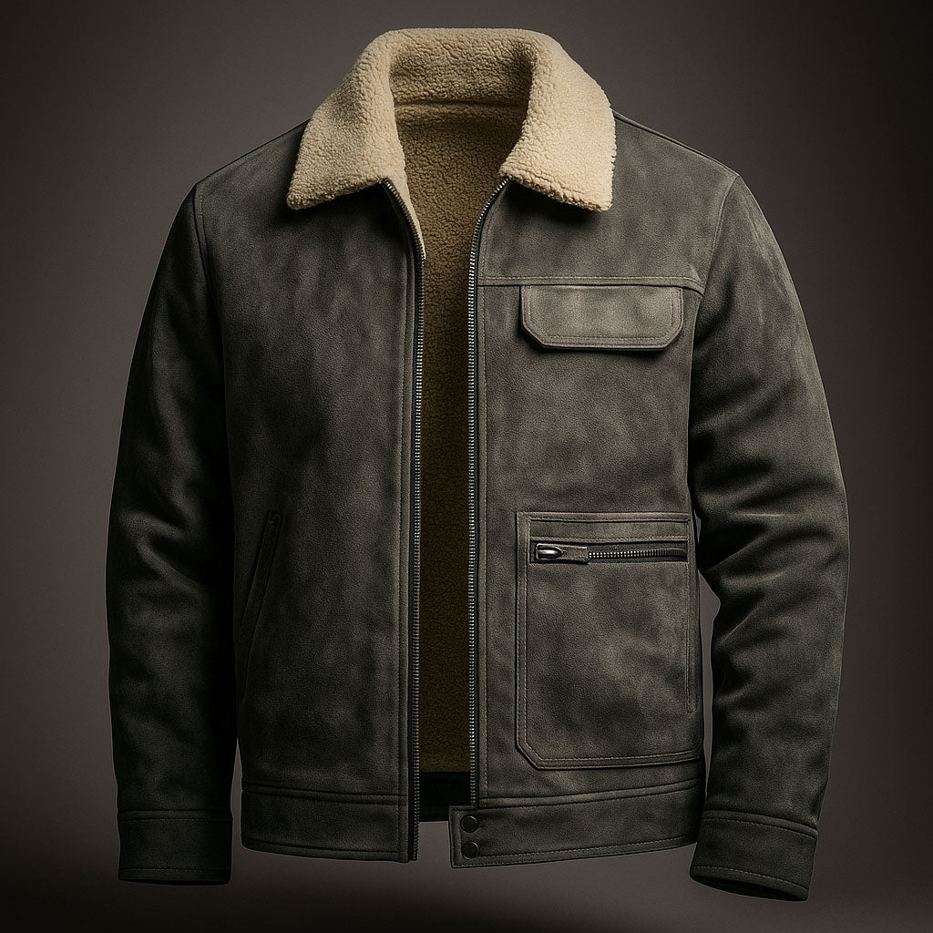 The Ashford Shearling-Collar Jacket - Image 2