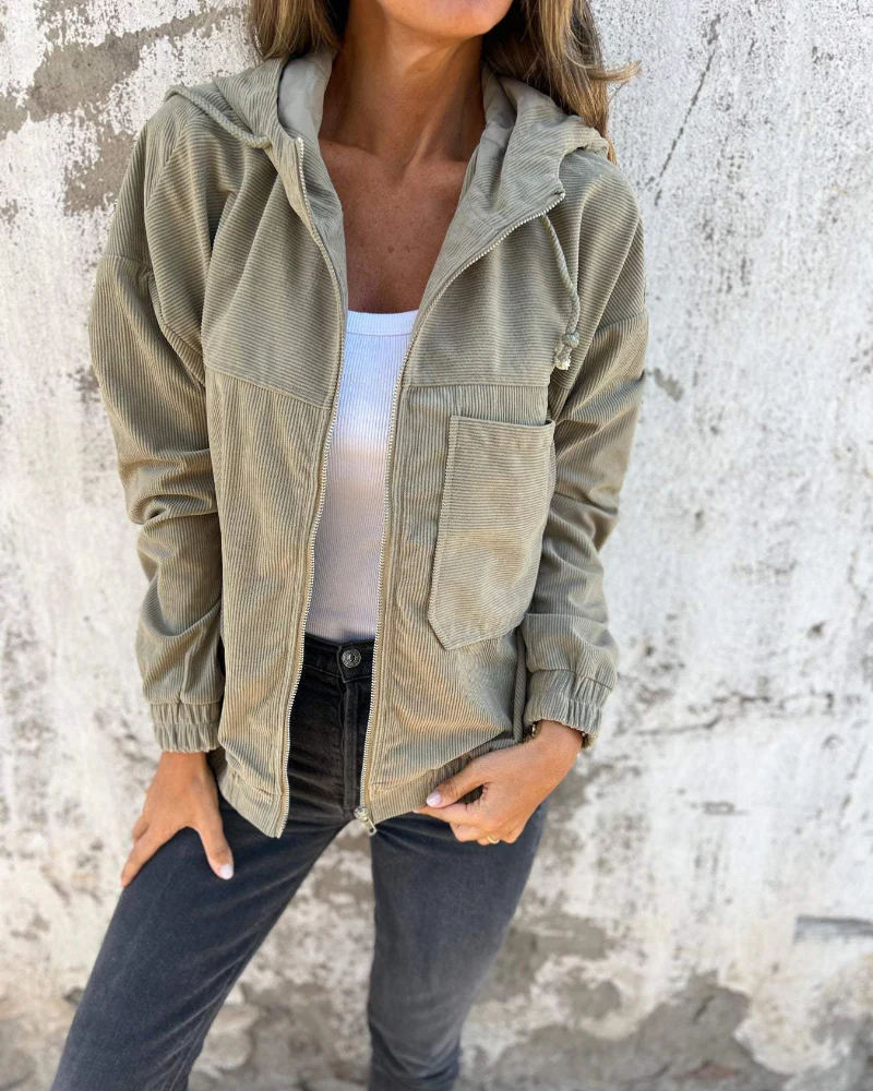 The Céleste Corduroy Comfort Jacket - Image 3