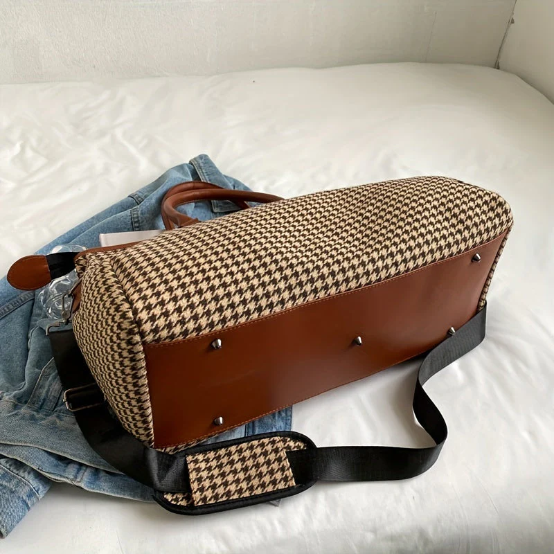 The Lancaster Houndstooth Weekender - Image 5