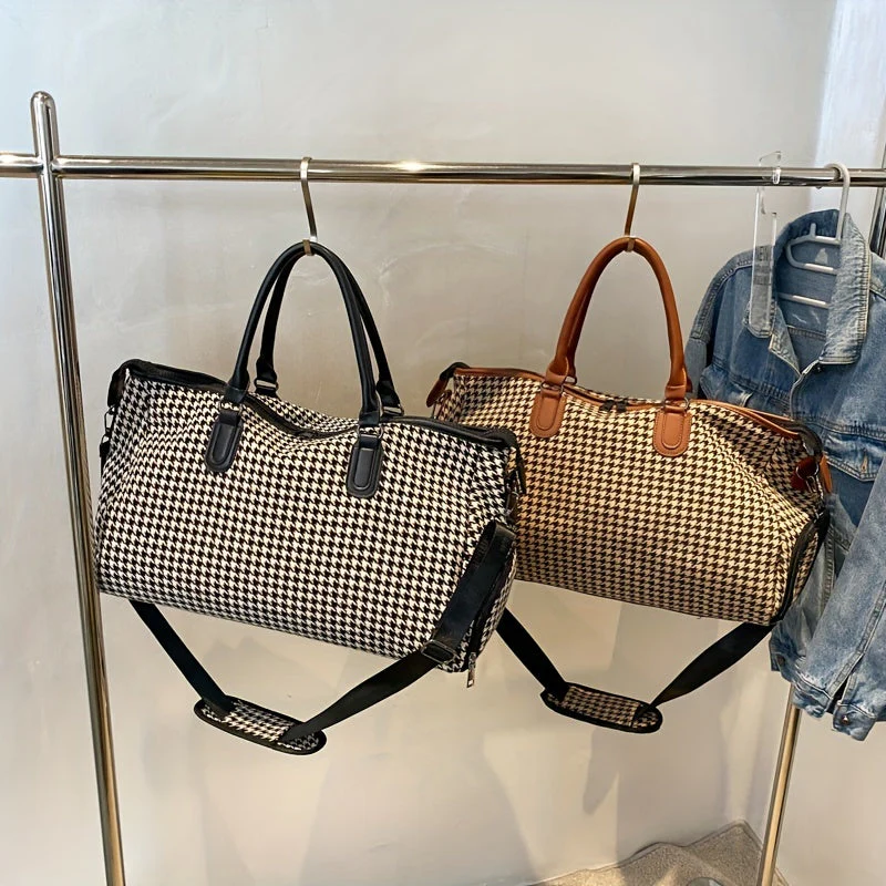 The Lancaster Houndstooth Weekender - Image 8