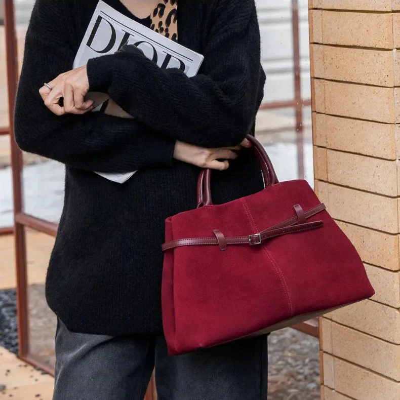 The Langdon Suede Top-Handle - Image 5