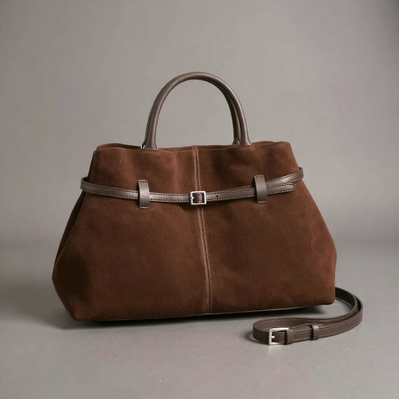The Langdon Suede Top-Handle - Image 6