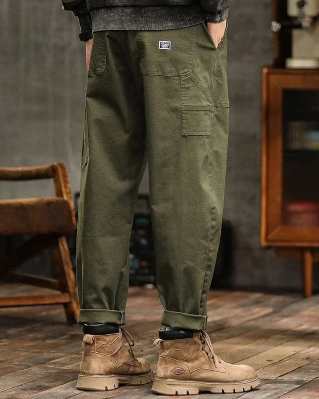 The Novaro Vintage Cargo Pants - Image 2