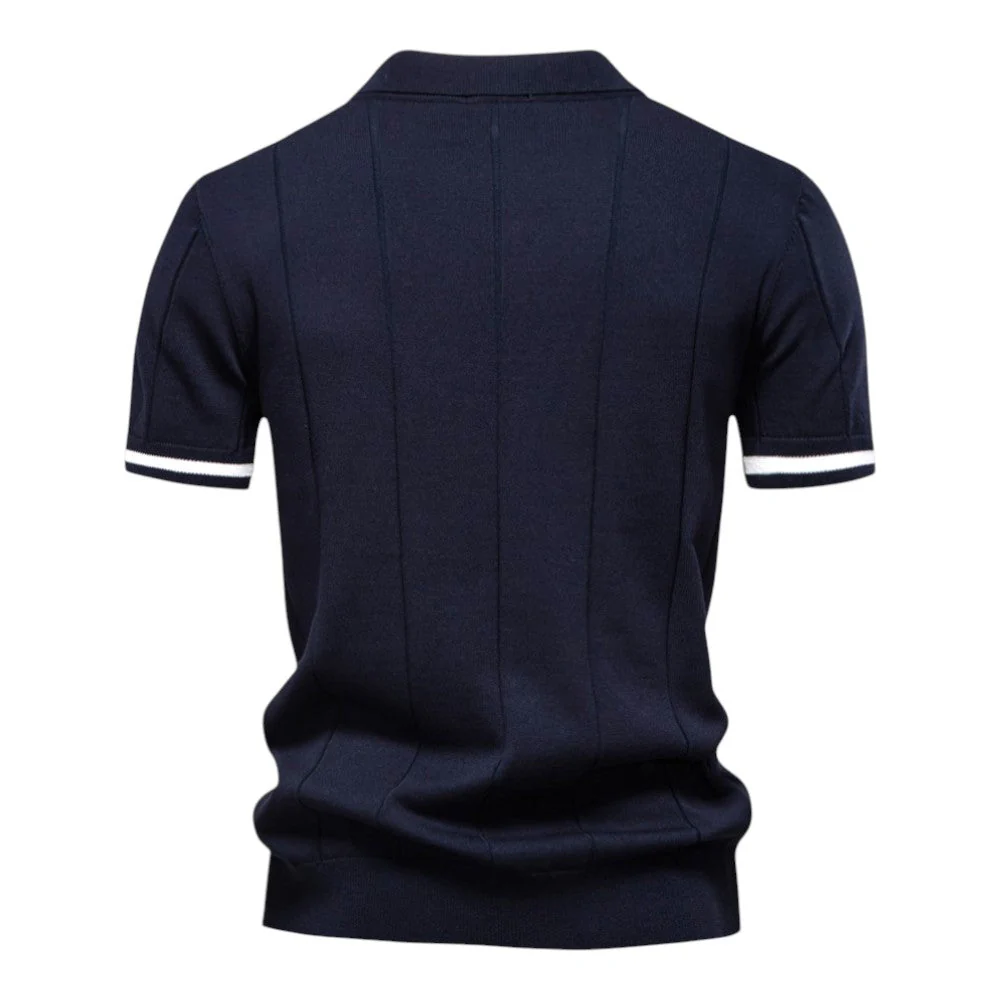 The Saville Dual-Tone Polo - Image 2