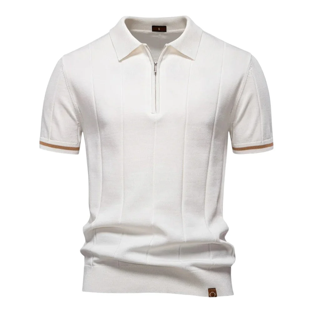 The Saville Dual-Tone Polo - Image 8