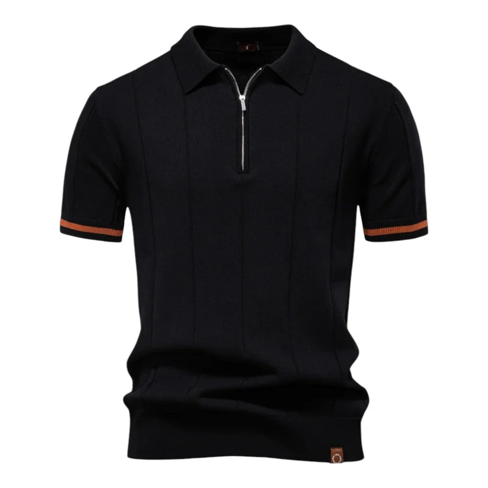 The Saville Dual-Tone Polo - Image 9