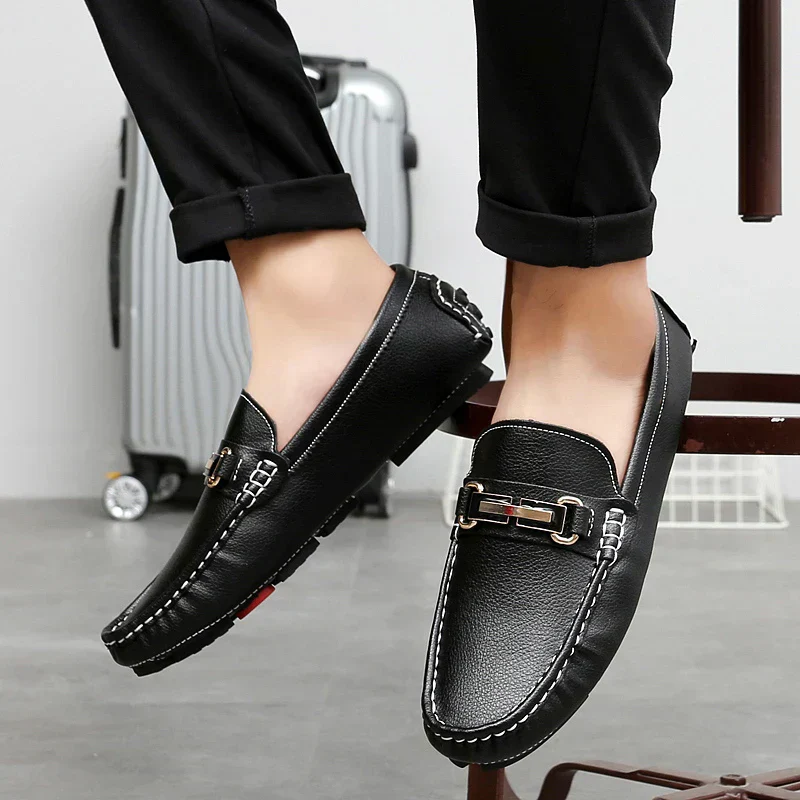 Stratford Genuine Leather Loafers - Image 5