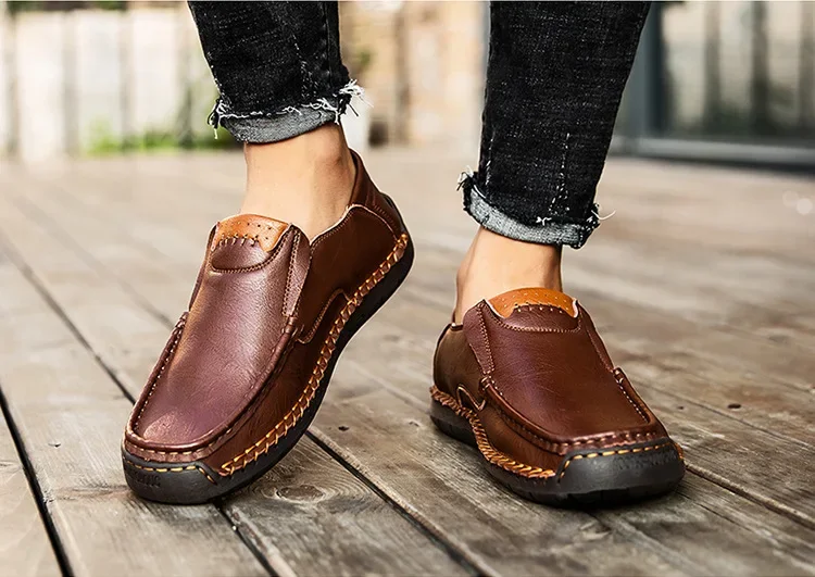 Toscano Signature Leather Loafers - Image 4