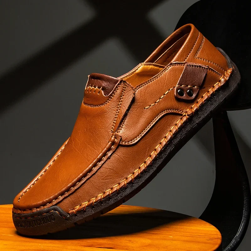 Toscano Signature Leather Loafers - Image 5