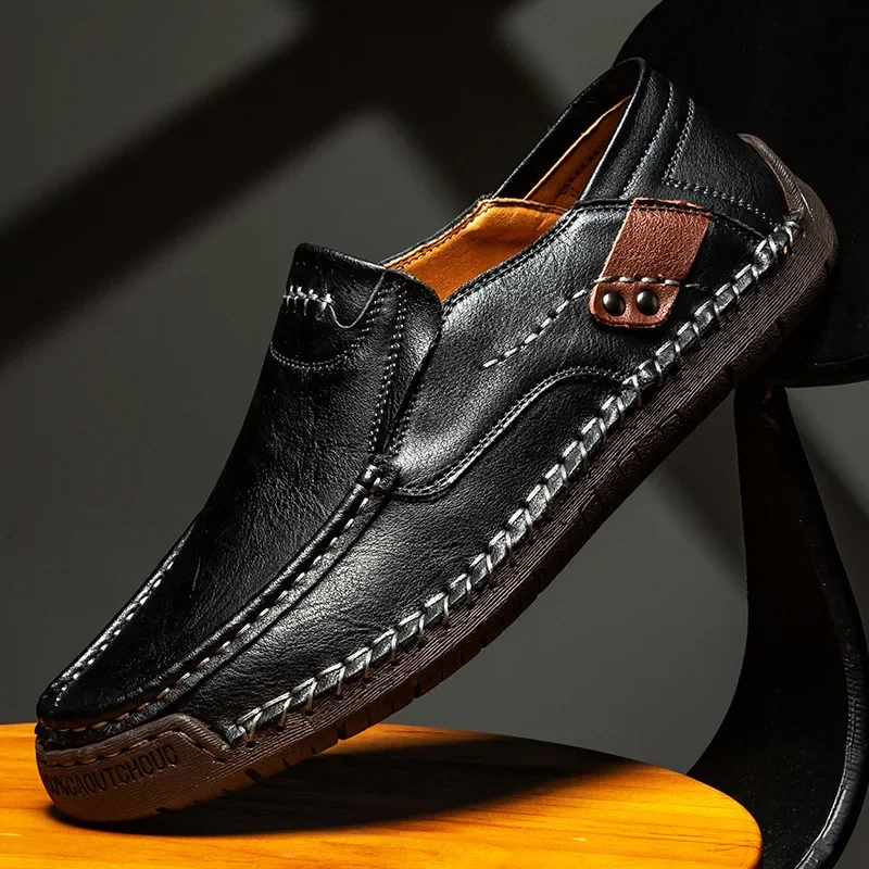 Toscano Signature Leather Loafers - Image 6