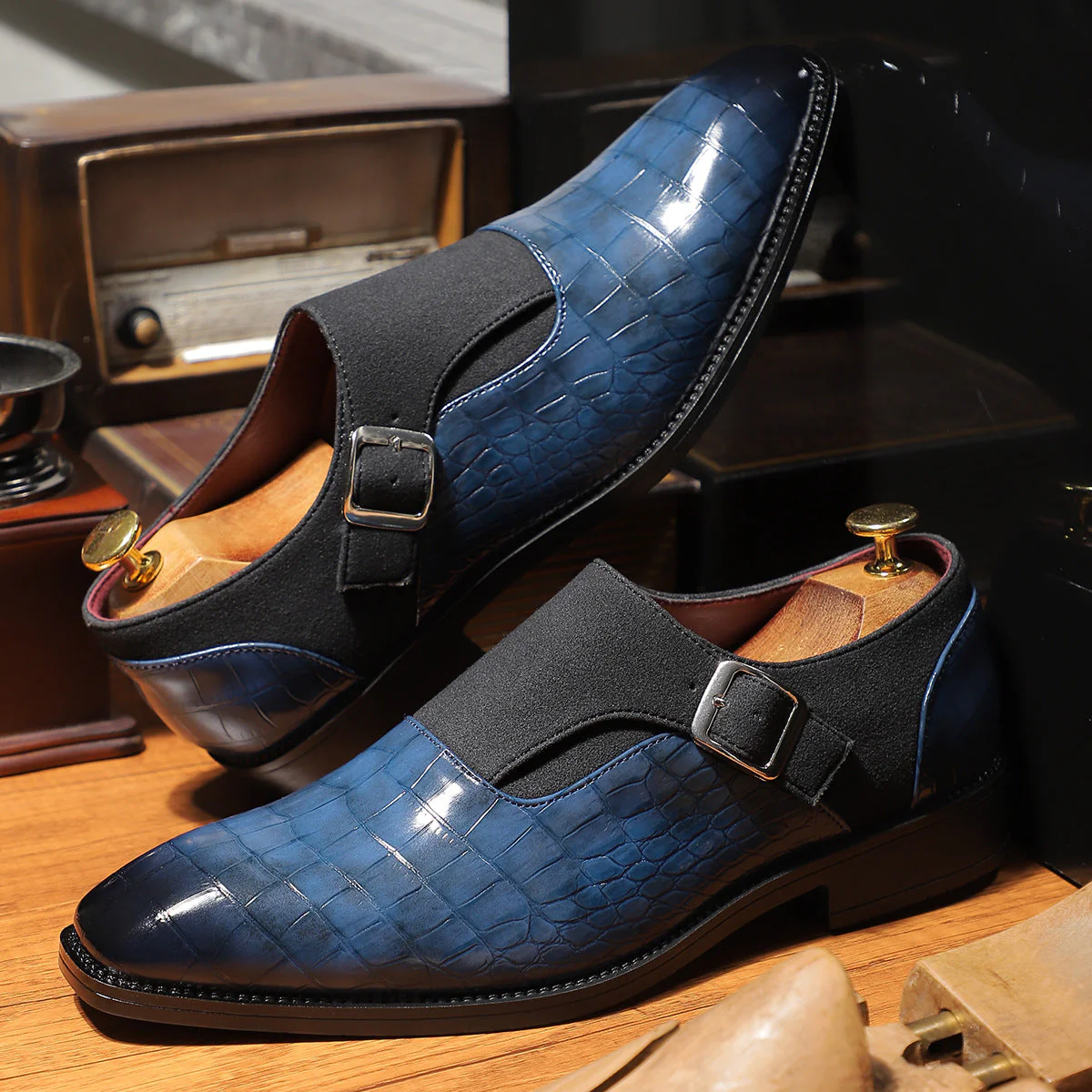 Valentini Signature Buckle Italian Loafers - Image 4