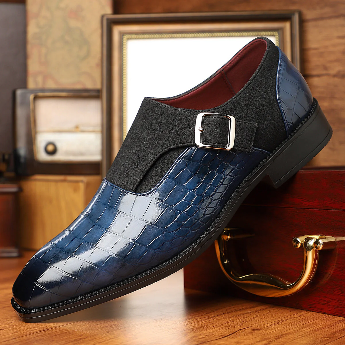 Valentini Signature Buckle Italian Loafers - Image 6