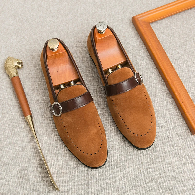 Valmont Suede Crest Loafer - Image 2