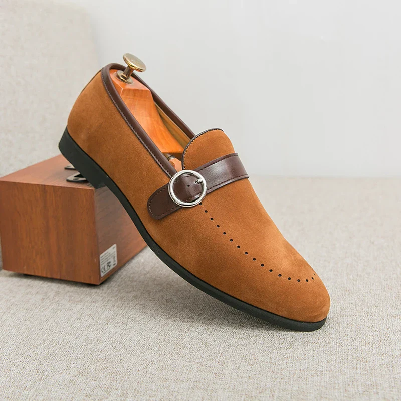 Valmont Suede Crest Loafer - Image 4