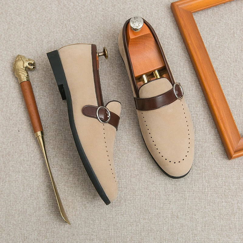 Valmont Suede Crest Loafer - Image 5