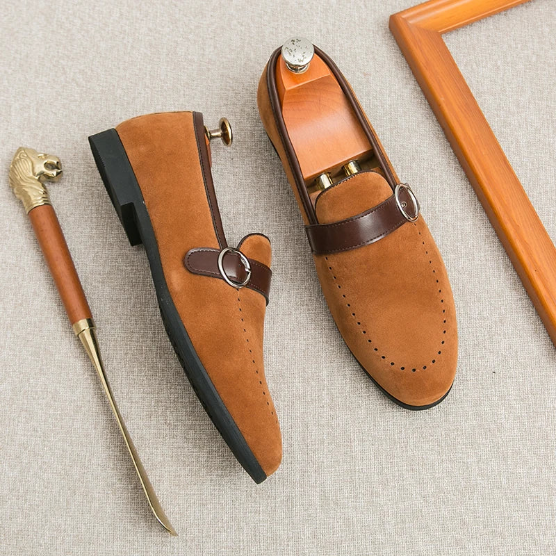 Valmont Suede Crest Loafer - Image 6