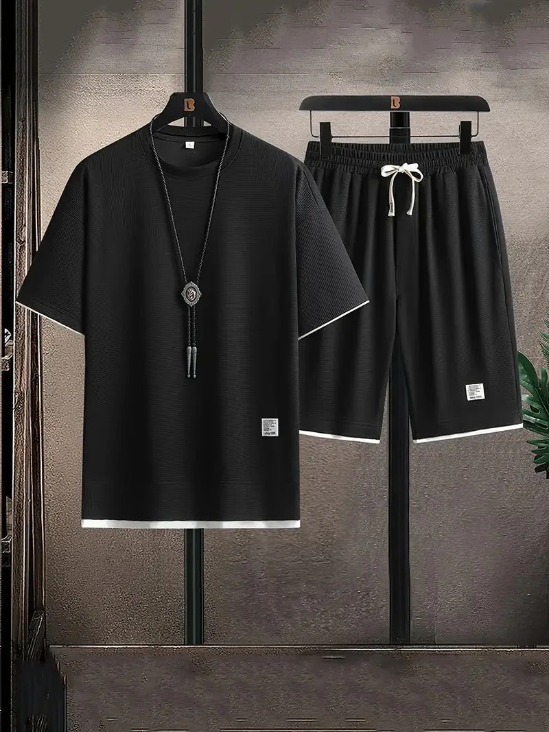 Men's Waffle Knit Lounge Set - Image 8