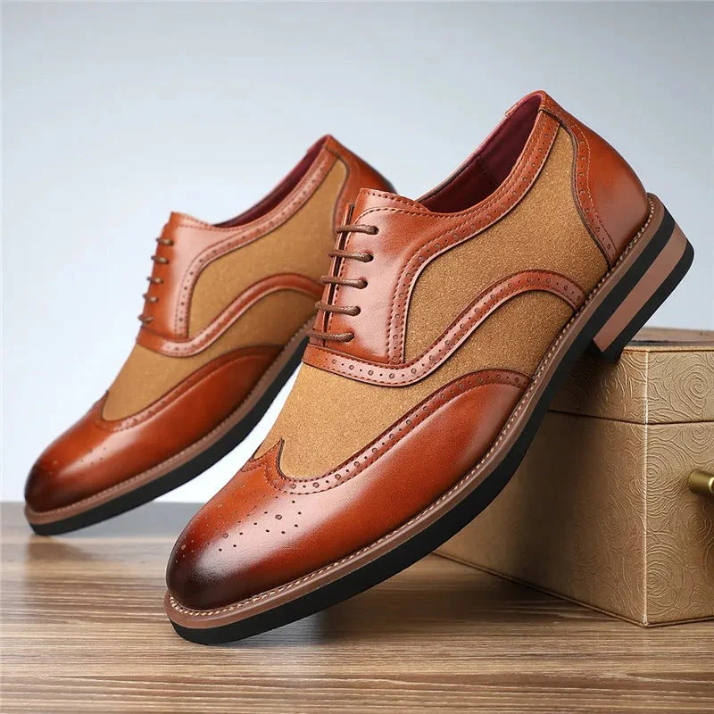 Wexford Leather & Suede Oxfords - Image 5