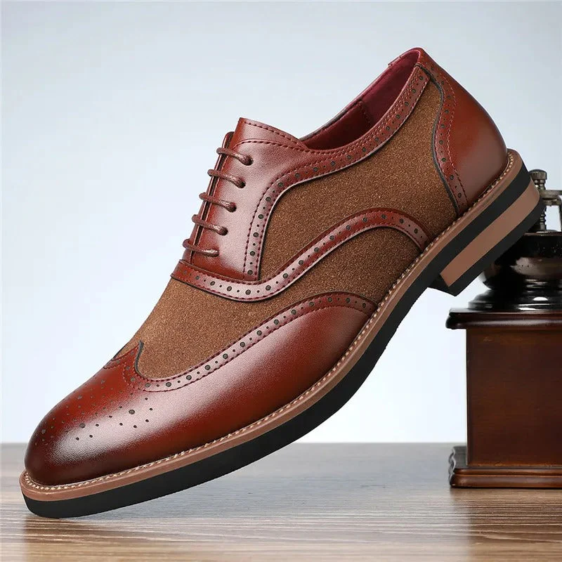 Wexford Leather & Suede Oxfords - Image 8