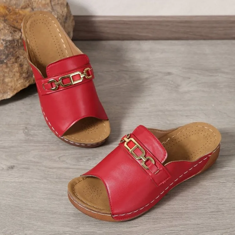 ComfiSteps Slope Heel Sandals - Image 7